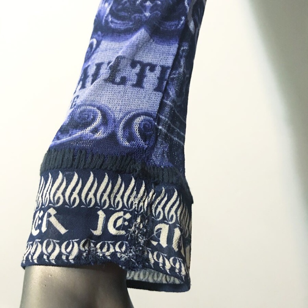 SOLD Jean Paul Gaultier 1998 Mesh Long Sleeve - Picture 7 of 8